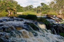 19: Begining of Kongou falls (ivindo river)