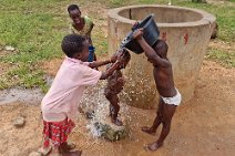 16: Children playing in Adja-Tokpa