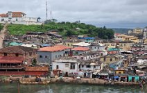 4: Elmina village seen from the fort
