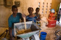 1: Making corn at Mwafilaso