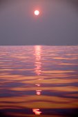 22: Sunset at Lake Malawi.
