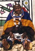 3: Ndebele woman at Botshabelo village