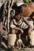 15: Zulu at his village (Kwazulu Natal)