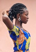 11: Ewe girl ready for Akpesse dance, Kuma-Konda