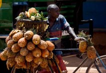 3: Pineapple hawker in Kabale