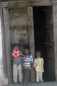 17: Boys at the door in Old Stonetown