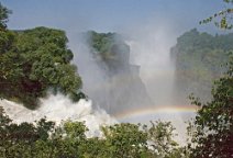 16: Devil Cataract and Rainbow (Victoria Falls)