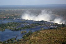 17: Victoria falls from the sky.