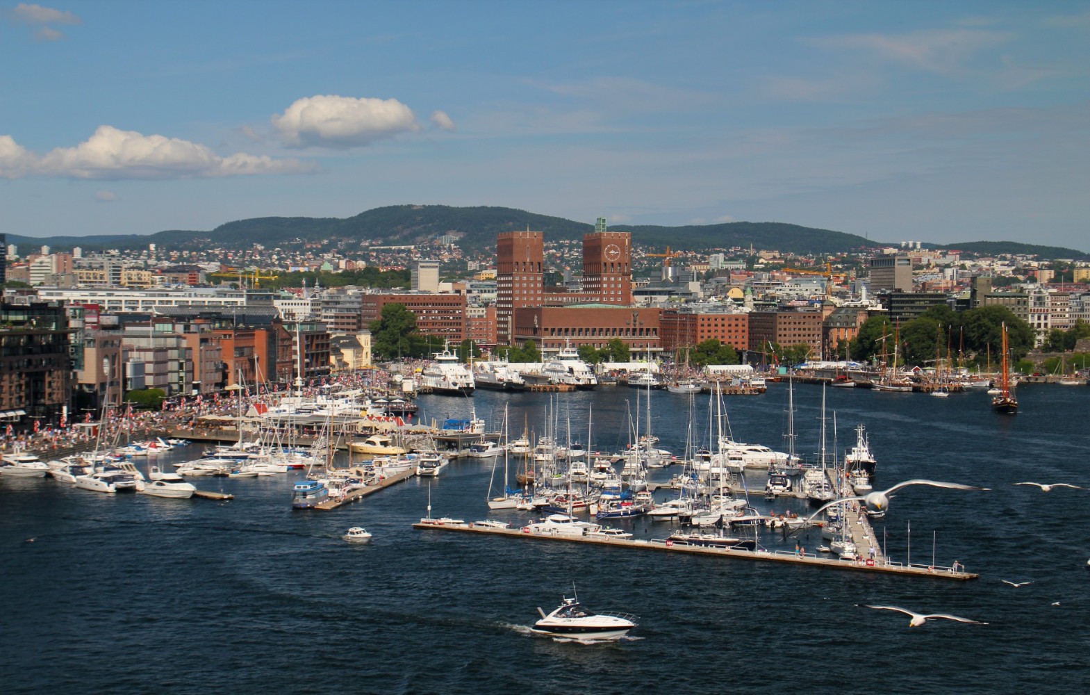 Oslo panorama Norway