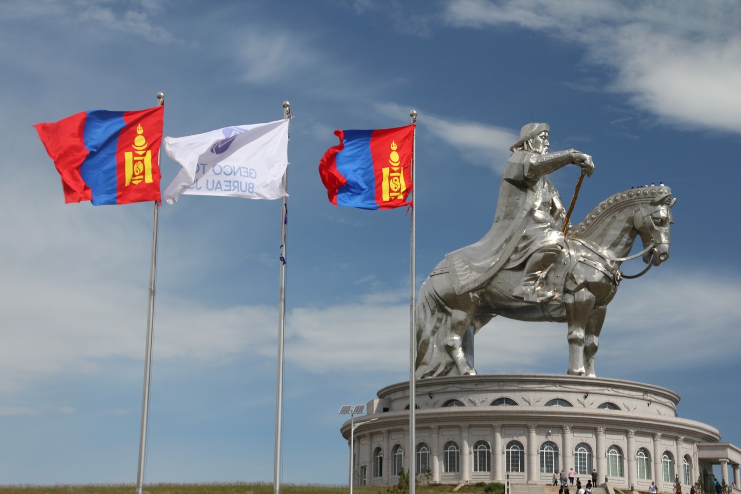 Statue of Gengis Khan  Mongolia